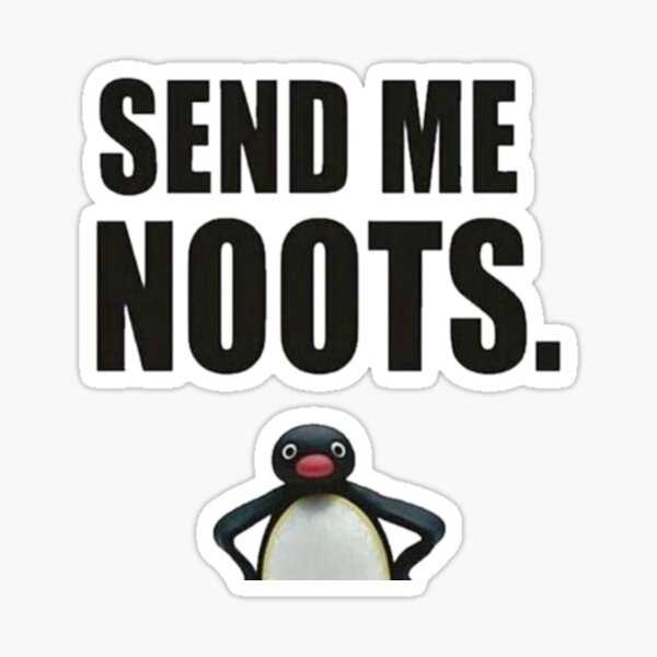 Terrified Noot Noot Meme Decal Sticker Tiktok Meme Stickers Funny Internet  Memes Internet Gifts 