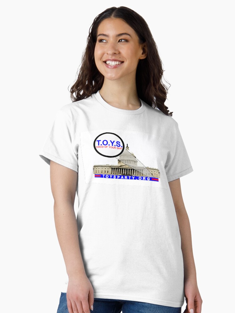 Thumbnail 2 of 7, Classic T-Shirt, A Straight Forward Political Statement designed and sold by Montagraph.