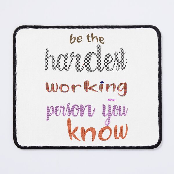 Item preview, Hardest Working - dePace' designed and sold by mrpropcake.