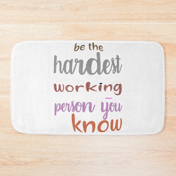 Item preview, Hardest Working - dePace' designed and sold by mrpropcake.