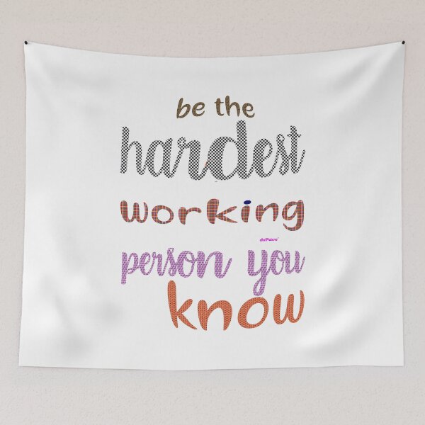 Item preview, Hardest Working - dePace' designed and sold by mrpropcake.