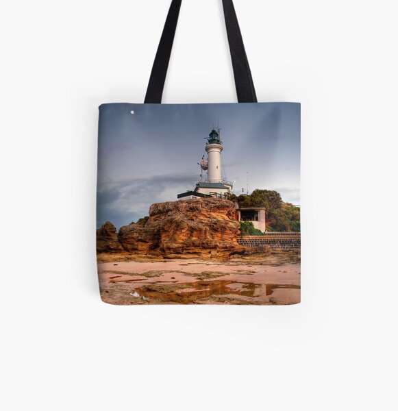 Point Lonsdale Lighthouse, Victoria All Over Print Tote Bag