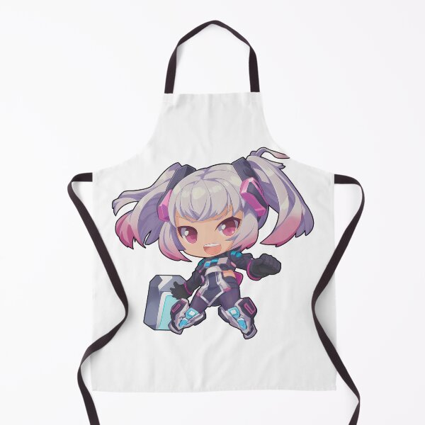 Item preview, Binary Blossom, Chibi Cyberpunk Anime - Cyberpuffs Girls! designed and sold by Snee-K.