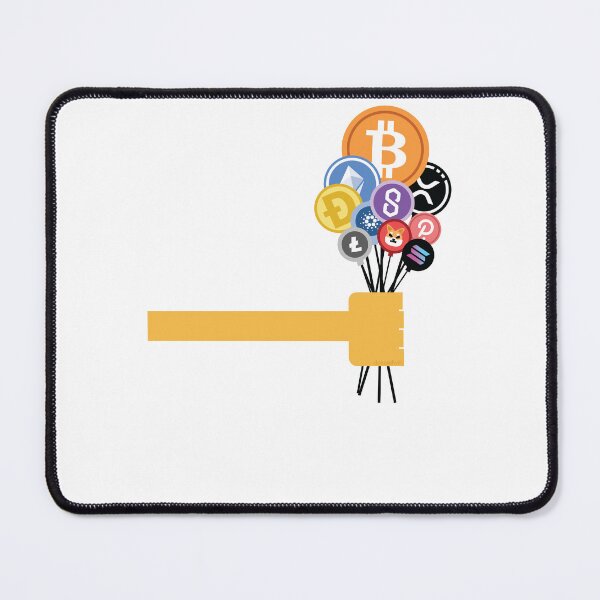 Item preview, Crypto Bouquet Of Flowers Top 10 Valentines Day Birthday Special Occasion Cryptocurrency Fans designed and sold by doseofwin.