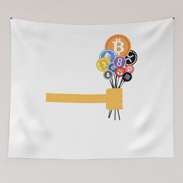 Item preview, Crypto Bouquet Of Flowers Top 10 Valentines Day Birthday Special Occasion Cryptocurrency Fans designed and sold by doseofwin.