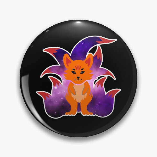 Item preview, Galaxy Kitsune Nine Tail Fox designed and sold by MythicalSticker.