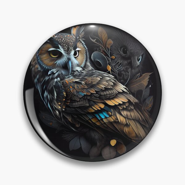 Item preview, Yin And Yang Owl designed and sold by PipikaArt.