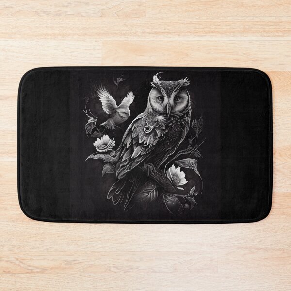 Item preview, Yin And Yang Owl designed and sold by PipikaArt.