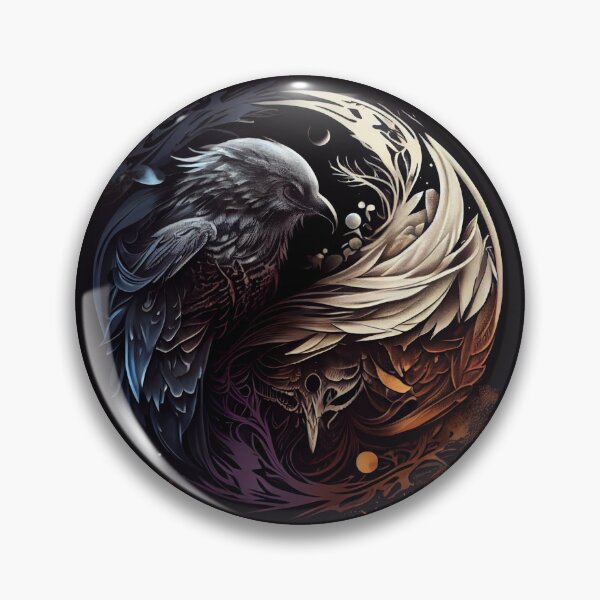 Item preview, Yin And Yang Owl designed and sold by PipikaArt.