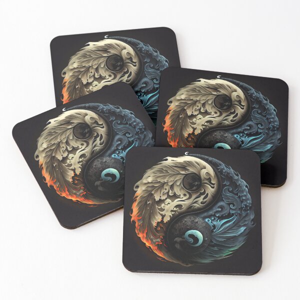 Item preview, Yin And Yang Owl designed and sold by PipikaArt.