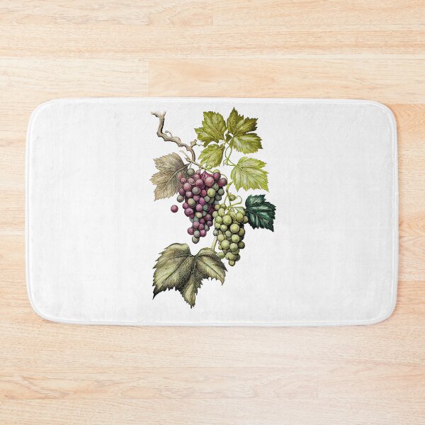 Item preview, Glimmering Grapes - Handdrawn Watercolor Illustration designed and sold by AdaRecordShop.