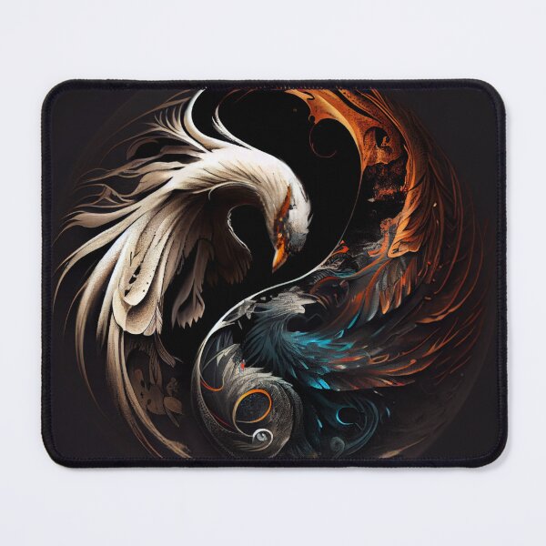 Item preview, Yin And Yang Owl designed and sold by PipikaArt.