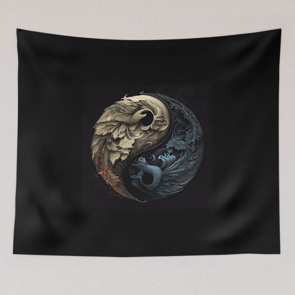 Item preview, Yin And Yang Owl designed and sold by PipikaArt.
