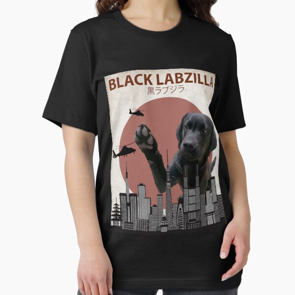 Item preview, Black Labzilla - Giant Labrador Retriever Lab Dog Monster designed and sold by Animalzilla.
