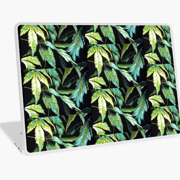 Maple Leaves - After the Rain Laptop Skin