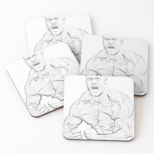 Item preview, colorless bodybuilder designed and sold by Desingfu.