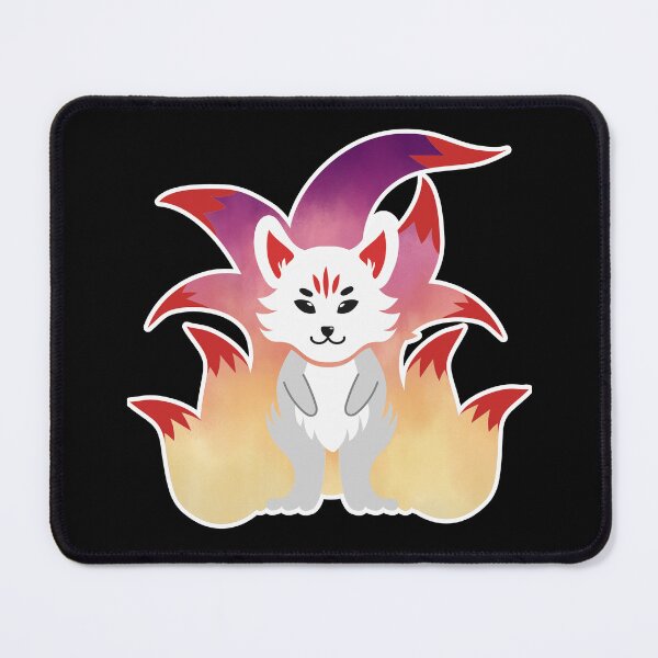 Item preview, Kitsune Nine Tail Fox designed and sold by MythicalSticker.