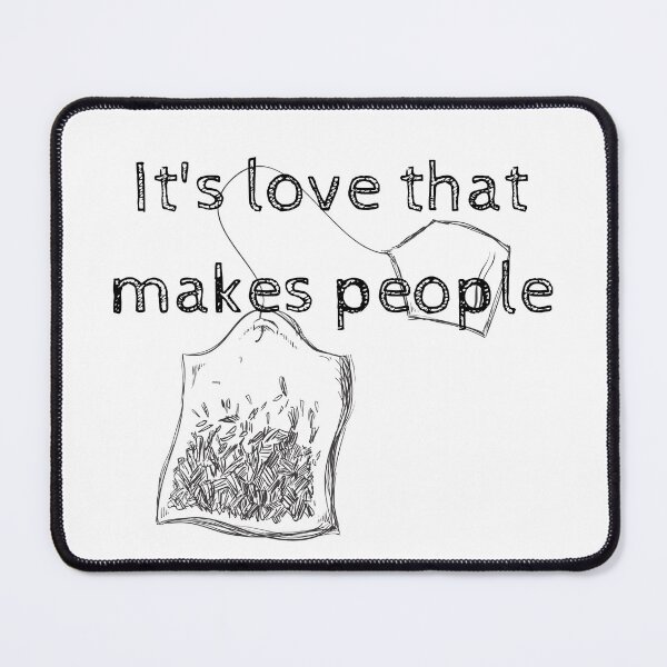 Item preview, It's love that makes people blend designed and sold by Bunnyearedpages.