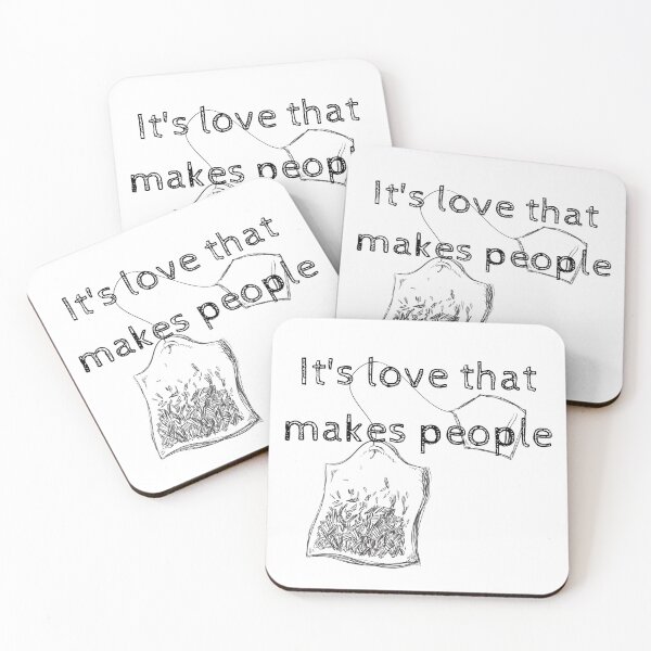 Item preview, It's love that makes people blend designed and sold by Bunnyearedpages.