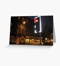 Night Speed, Leith Greeting Card