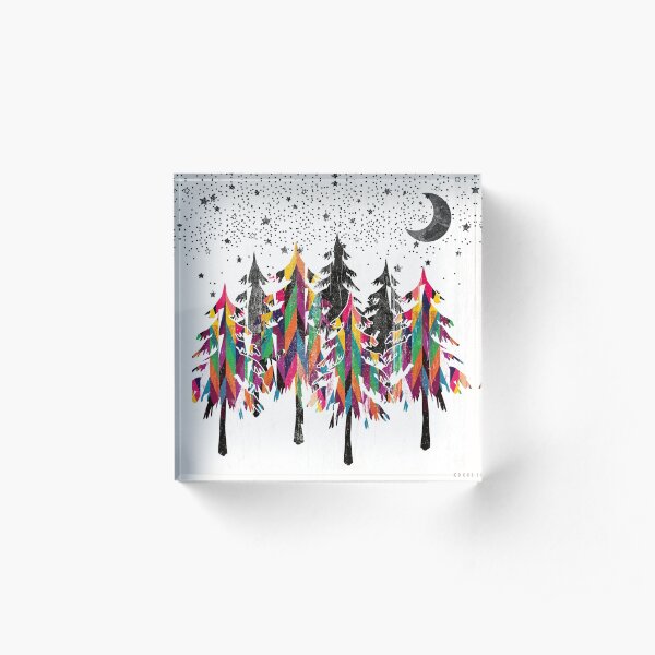Black forest Acrylic Block