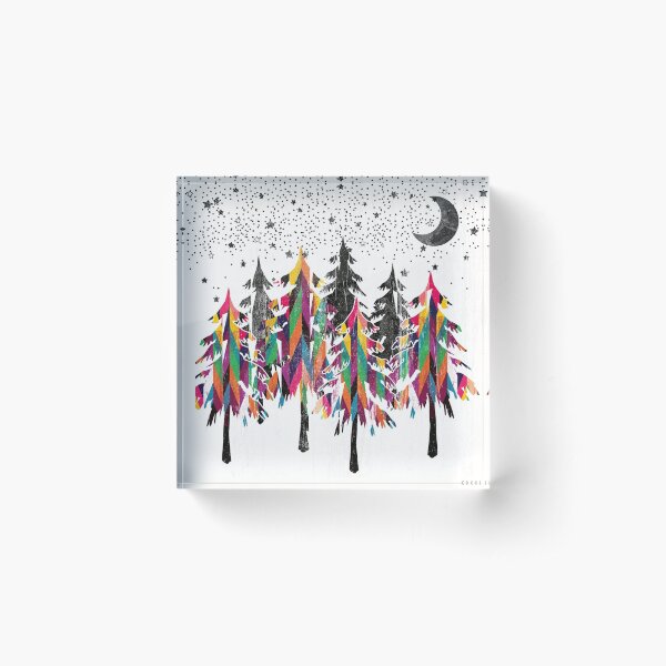 Black forest Acrylic Block