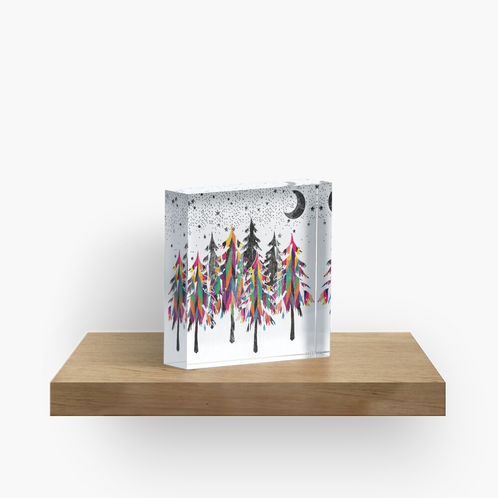 Black forest Acrylic Block