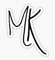 Monika Kelly Initials Sticker