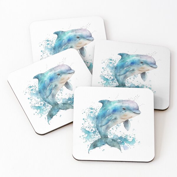 Item preview, Adorable dolphin designed and sold by IKrakenArts.