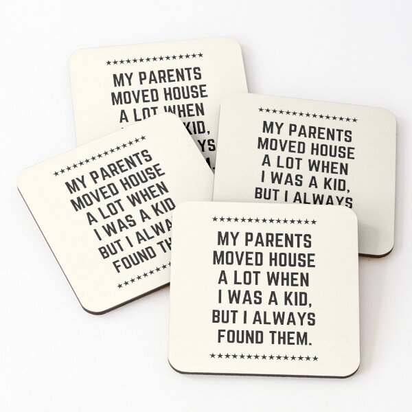 Item preview, Copy of My Parents Moved House a Lot When I Was a Kid... designed and sold by FunnyFactDesign.
