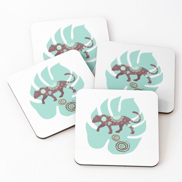 Item preview, Boho Panther Leaf designed and sold by HappyLifeCreate.