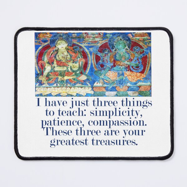 Item preview, I Just Have Three Things - Compassion Quote designed and sold by CrankyOldDude.