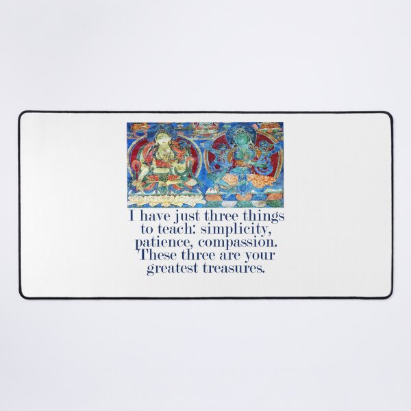 Item preview, I Just Have Three Things - Compassion Quote  designed and sold by CrankyOldDude.