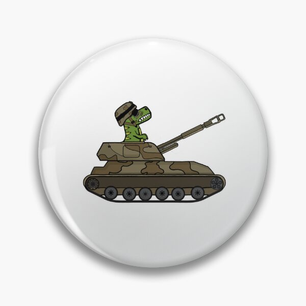 Item preview, T Rex Driving A Tank designed and sold by GarnersDesigns.