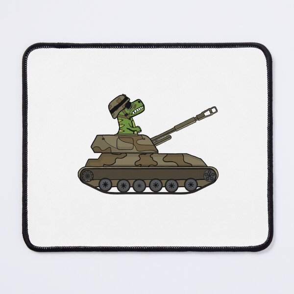 Item preview, T Rex Driving A Tank designed and sold by GarnersDesigns.