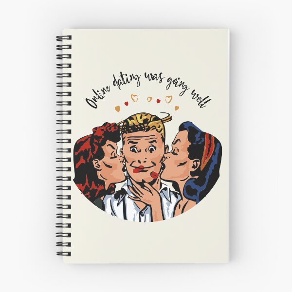 Item preview, Funny comic book retro design style, online dating designed and sold by CrafTeeMrsB.
