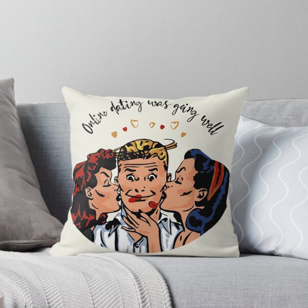 Item preview, Funny comic book retro design style, online dating designed and sold by CrafTeeMrsB.