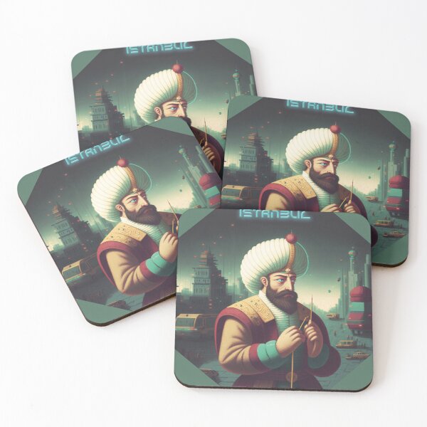 Item preview, Futuristic / Cyberpunk Istanbul Ottoman Sultan designed and sold by ersindesign.