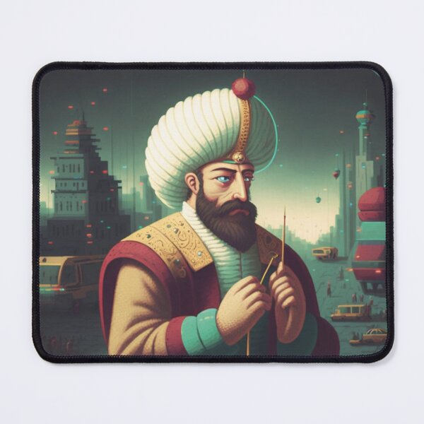 Item preview, Futuristic / Cyberpunk Istanbul Ottoman Sultan designed and sold by ersindesign.