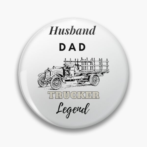 Item preview, Husband Dad Trucker Legend designed and sold by Echo Aesthetics.