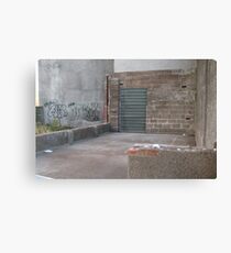 Unbuilding Edinburgh later Canvas Print