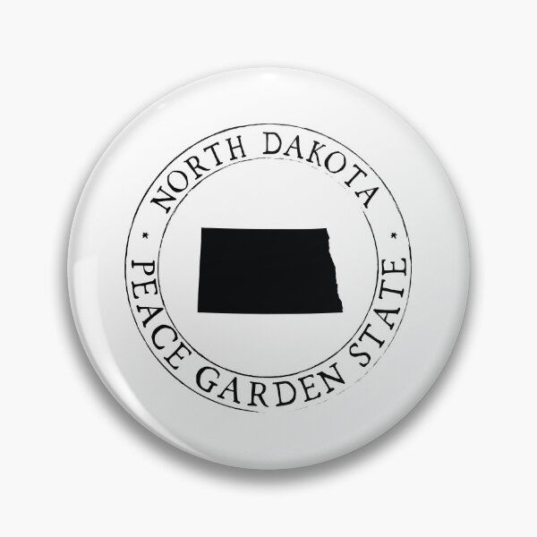 Artikelvorschau, Rundes Emblem des Bundesstaates North Dakota entworfen und verkauft von Daily Miracles.