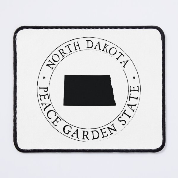 Item preview, North Dakota State Round Emblem designed and sold by Daily Miracles.