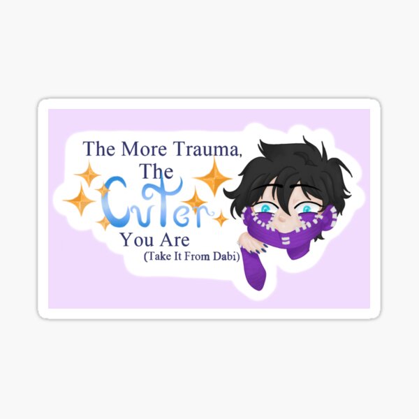 Dabi Sticker for Sale by Okie-Doki