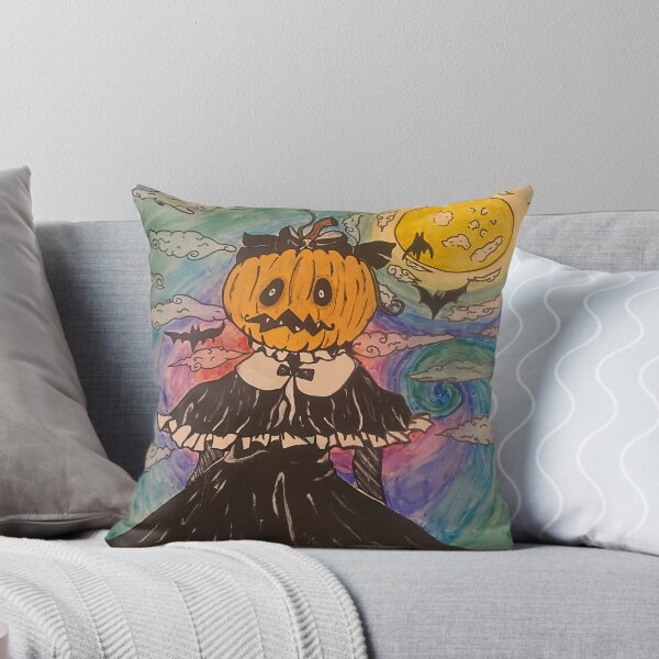Item preview, Gothic pumpkin head girl designed and sold by Rawdalatte55.