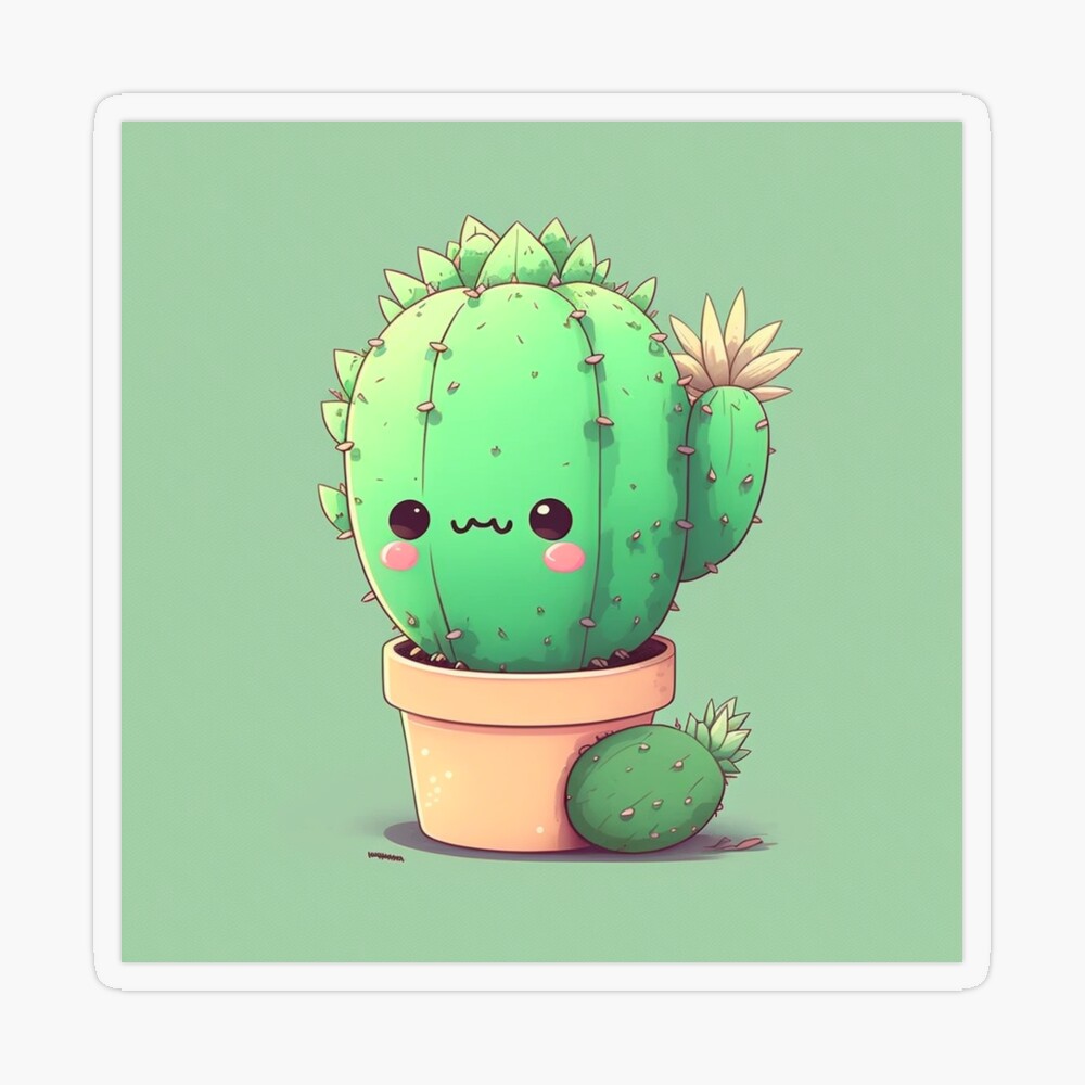 Cactus Yoga - Yoga - Sticker