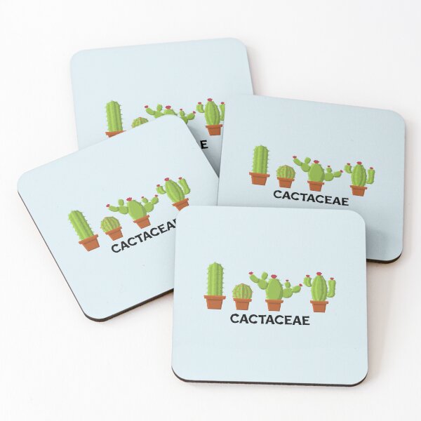 Item preview, Cactus Pattern With Scientific name designed and sold by GoodJobLola.