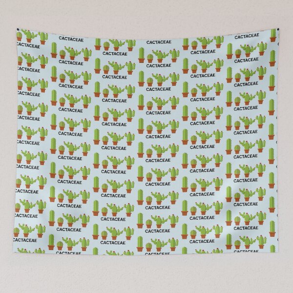 Item preview, Cactus Pattern With Scientific name designed and sold by GoodJobLola.