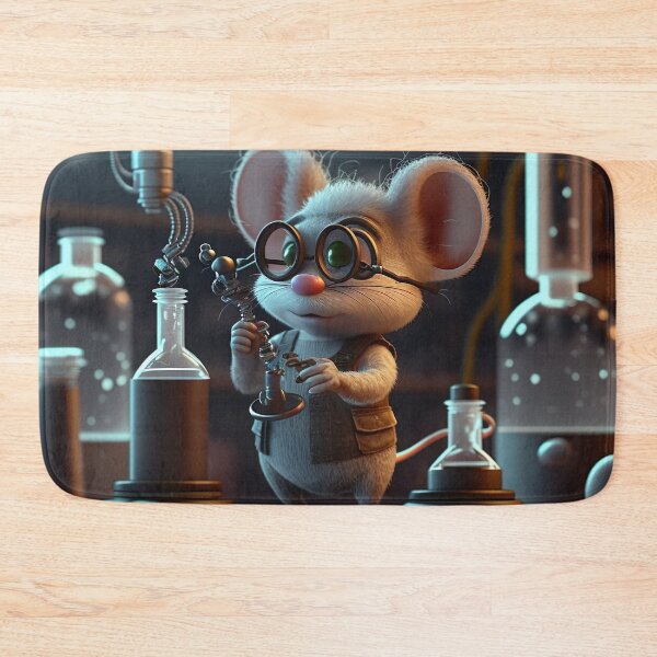 Item preview, Cartoon Animals | Chemist Mouse designed and sold by NanarodsDesign.