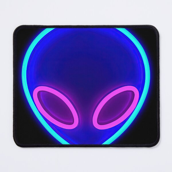 Item preview, Neon Alien Head designed and sold by TeamLouish.